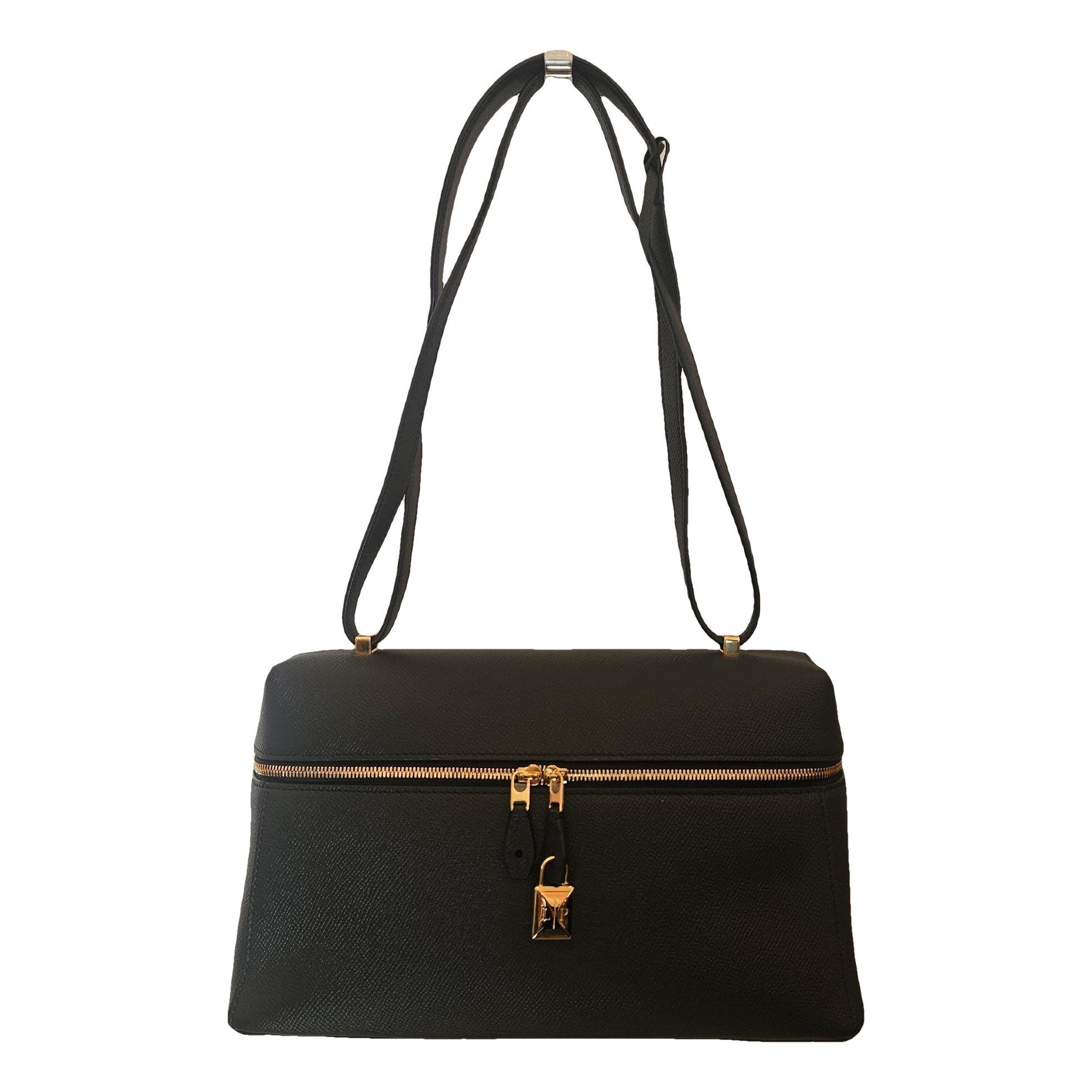 Loro Piana Extra Pocket leather crossbody bag