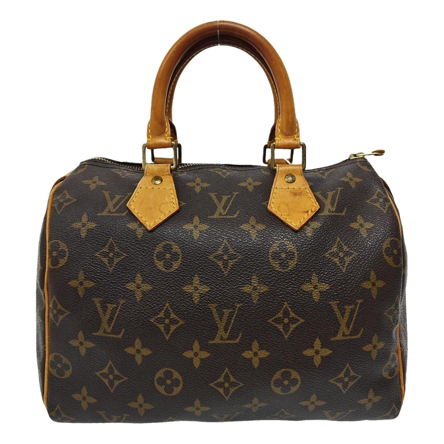 Nano Speedy / Mini HL leather handbag