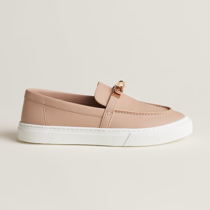 Beige Nude Game Slip-on Sneaker