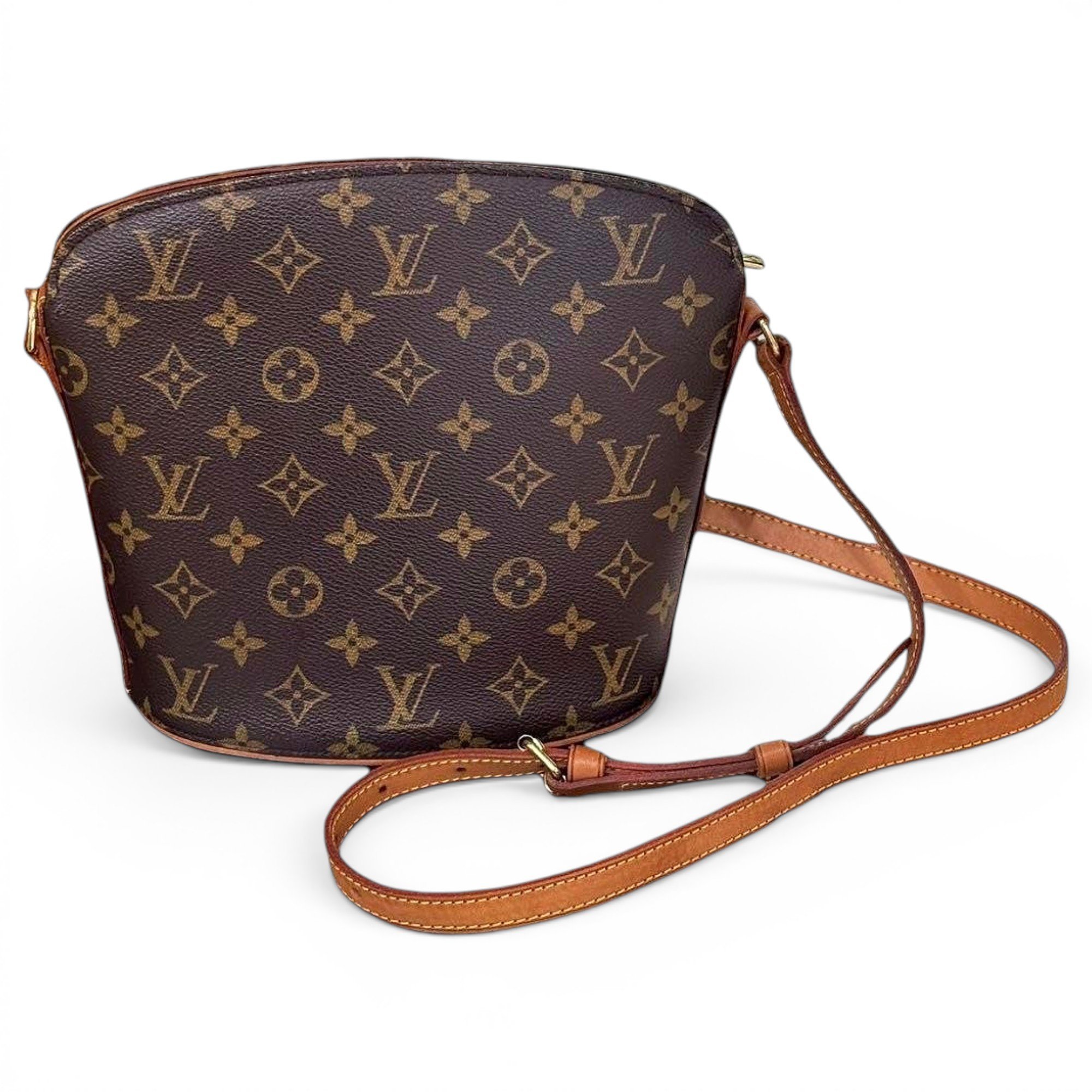 Drouot leather crossbody bag