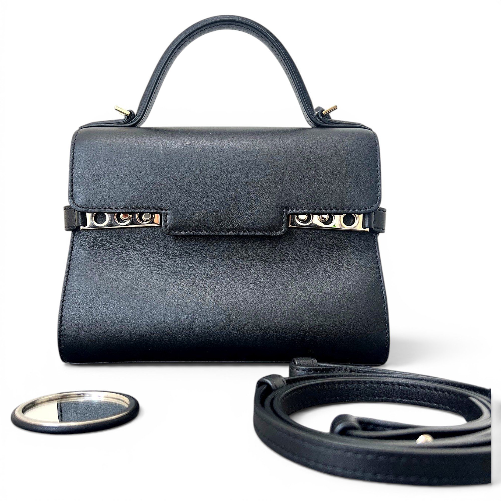 Tempête leather handbag