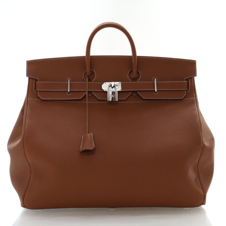 Hermes Gold Clemence HAC Birkin 50