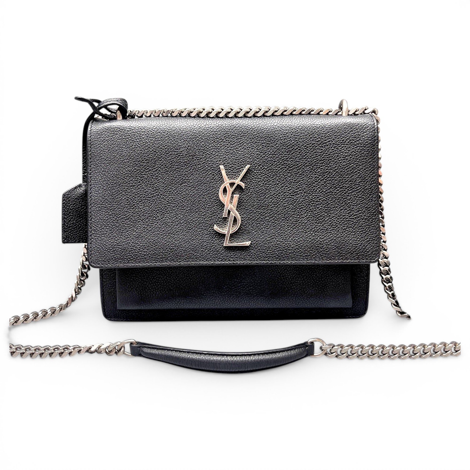 Sunset leather handbag