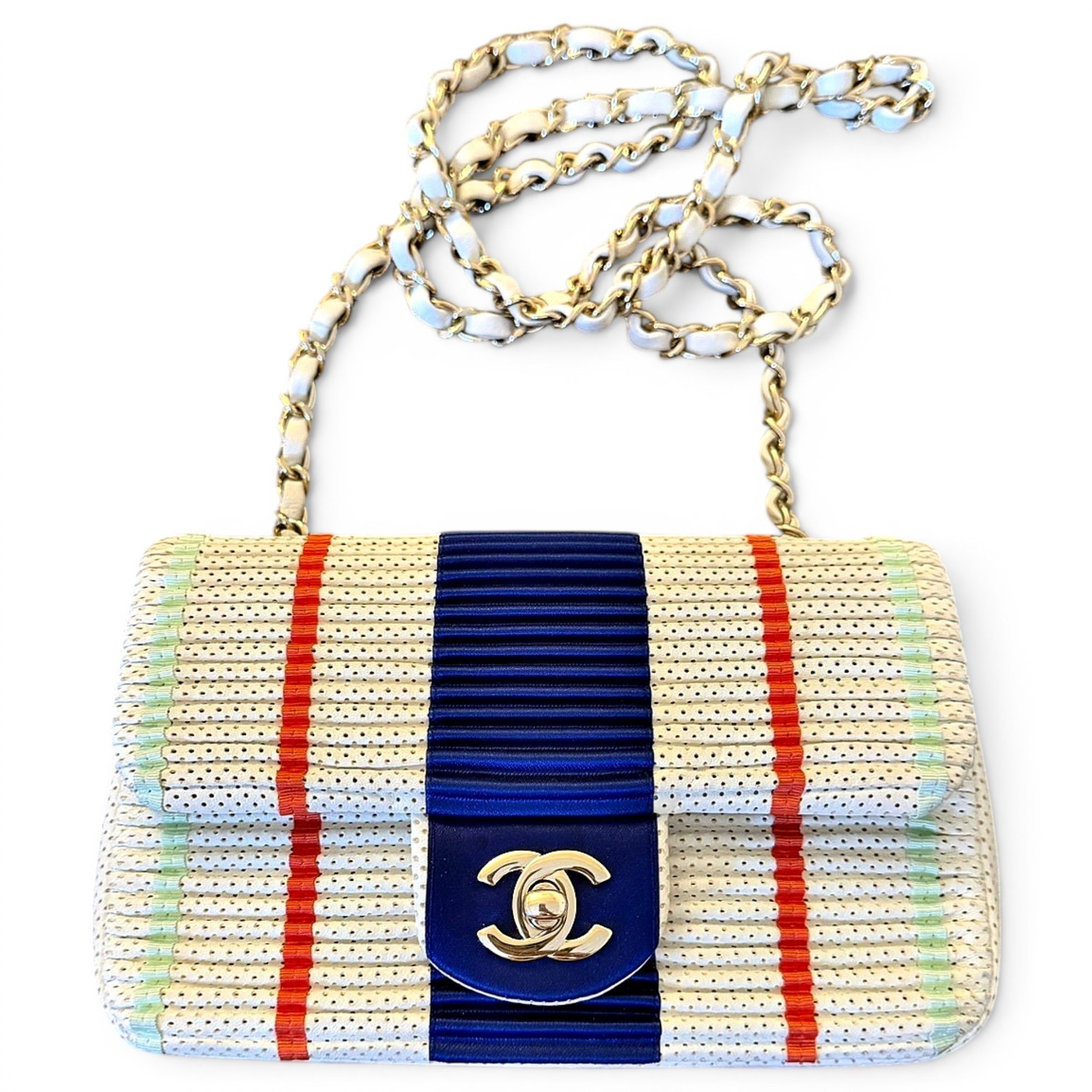 Leather mini bag