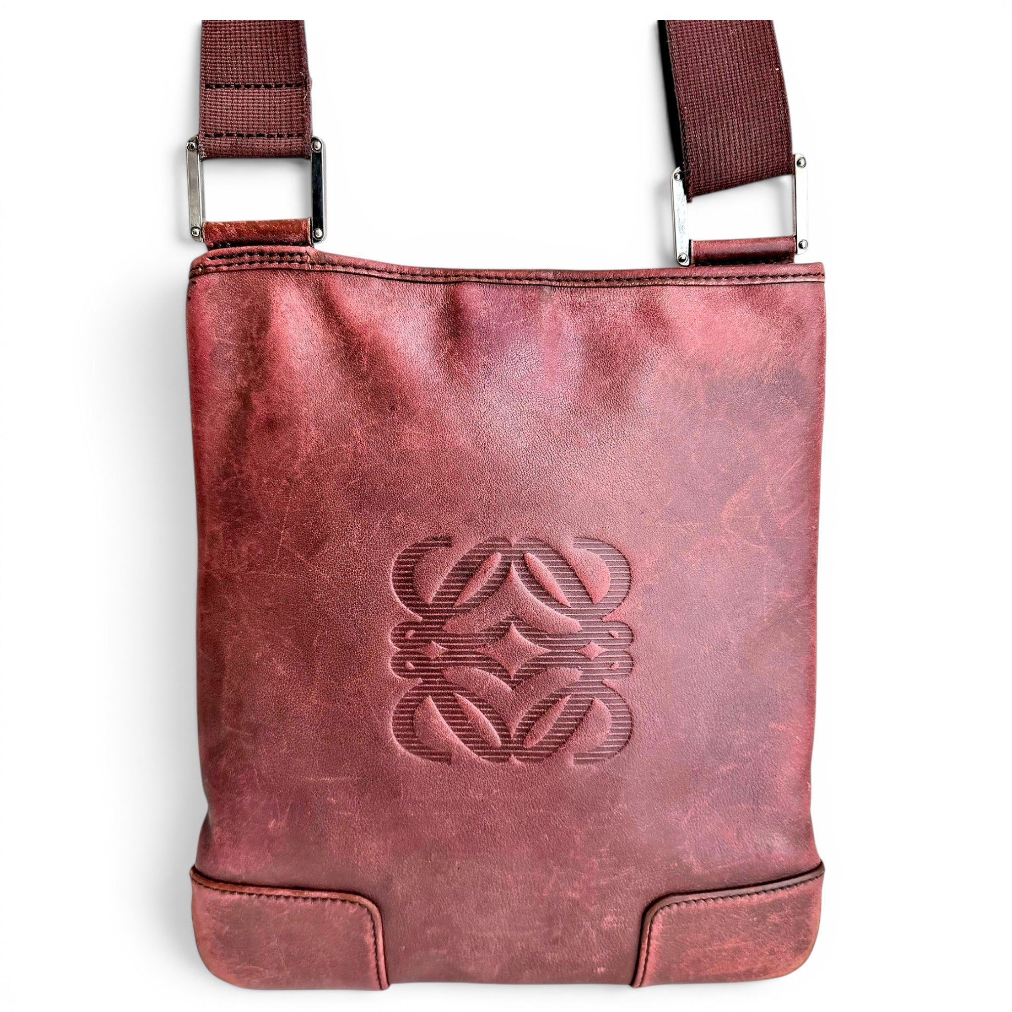 Amazona leather crossbody bag
