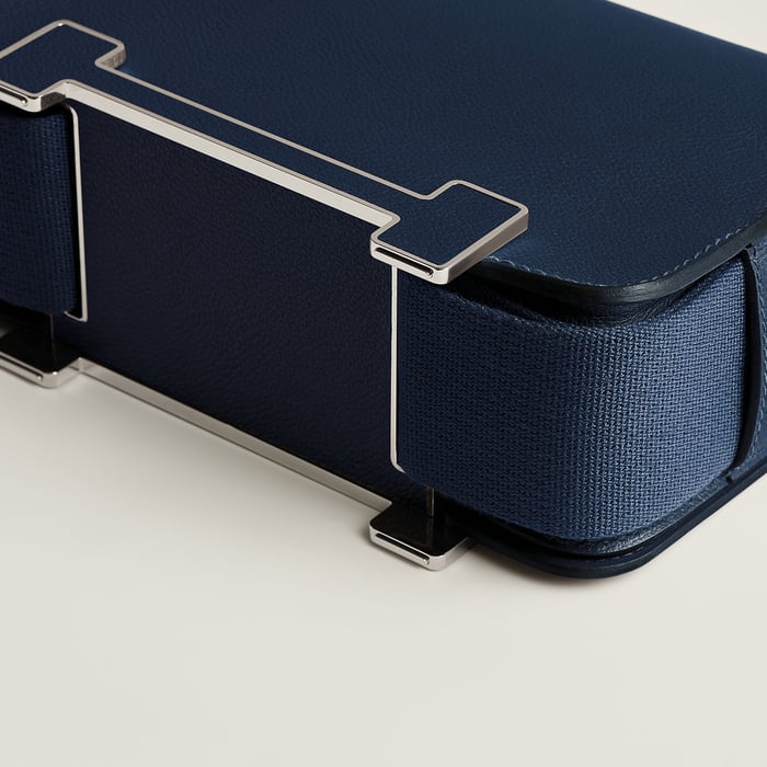 Bleu Abysse Hermès Geta Bag