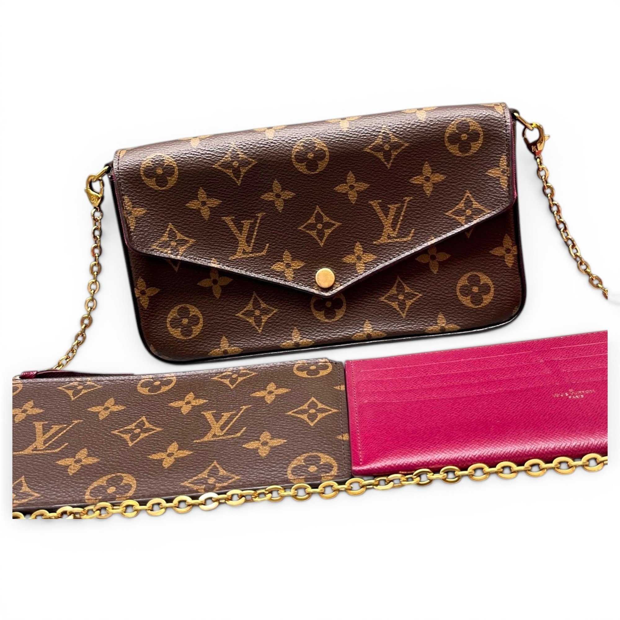 Félicie leather handbag