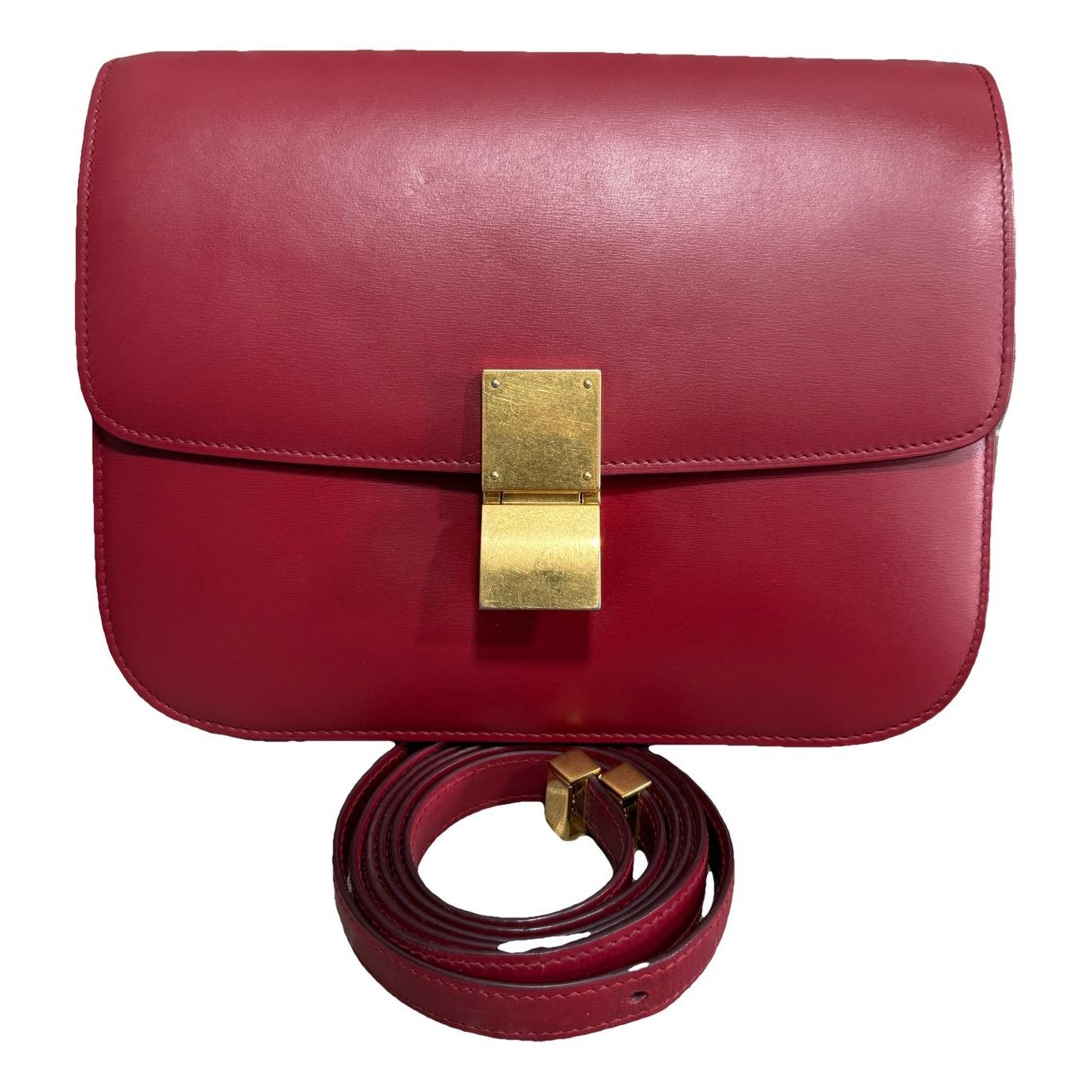Classic leather handbag