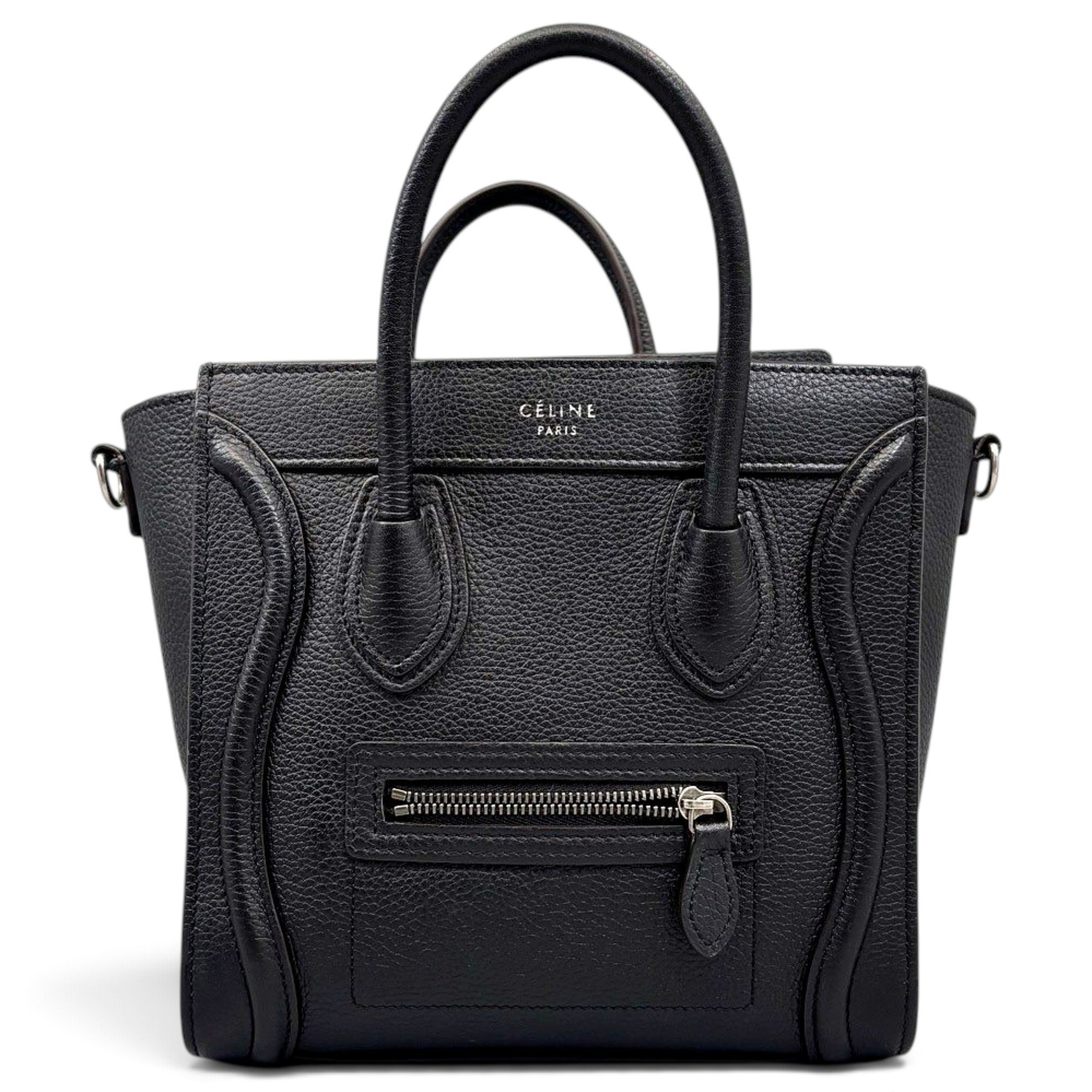 Luggage leather handbag