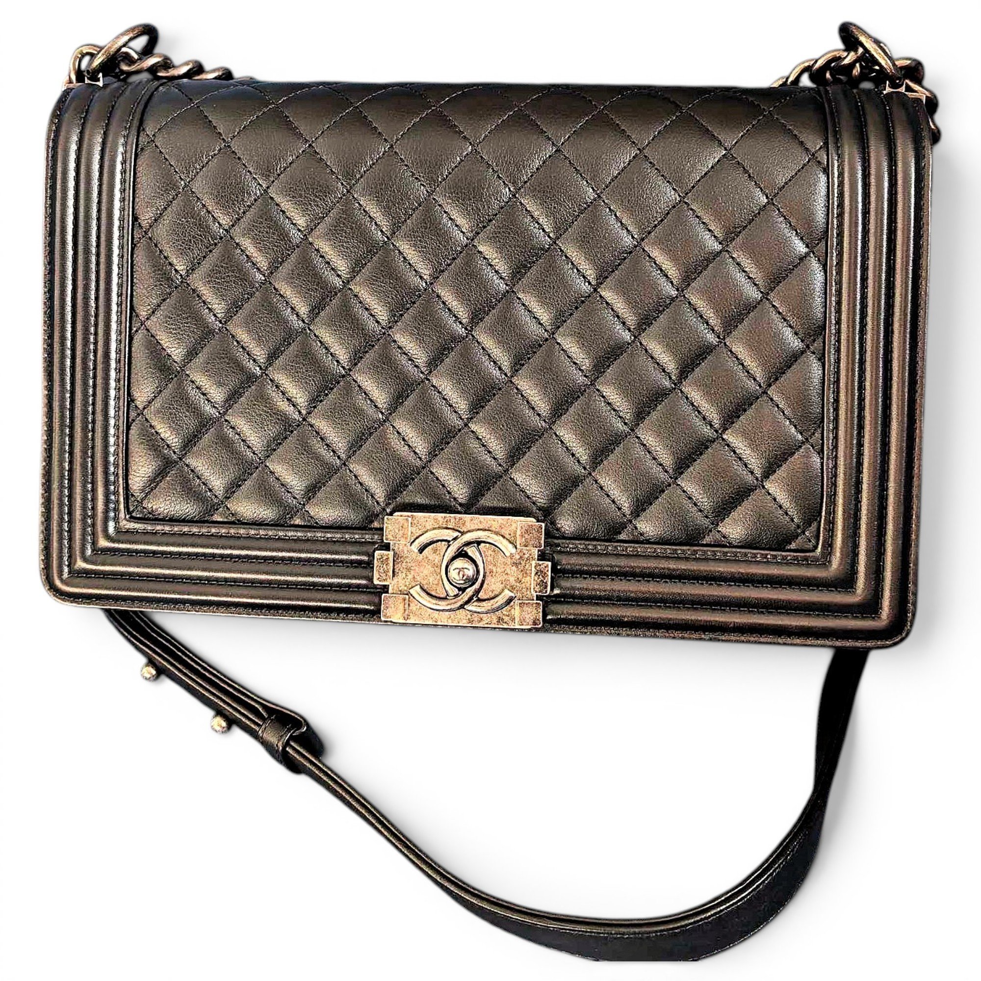 Boy leather handbag