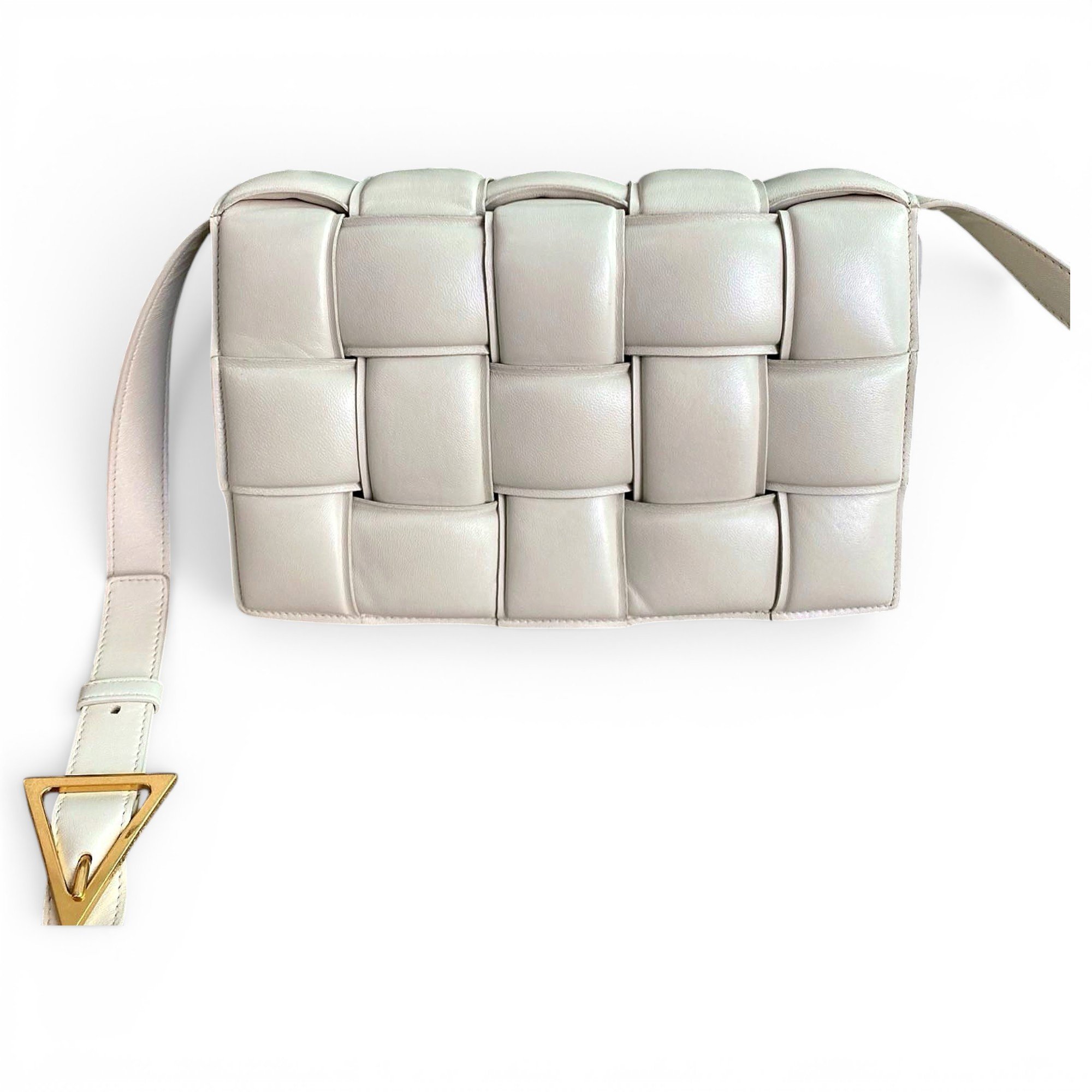 Cassette Padded leather handbag