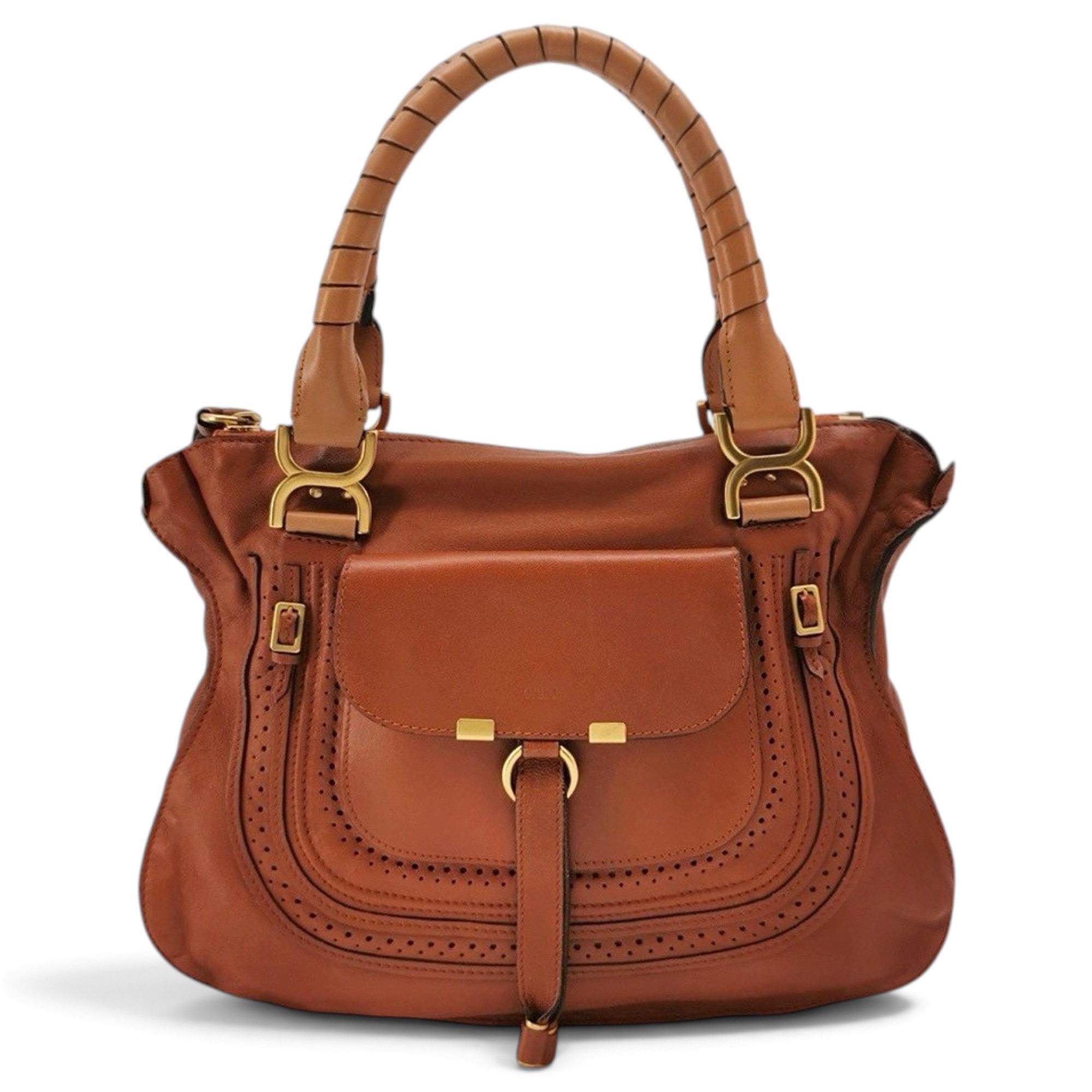 Leather handbag