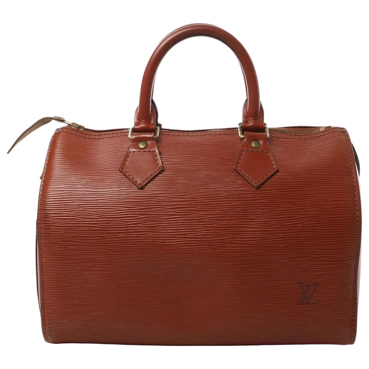 Speedy leather handbag