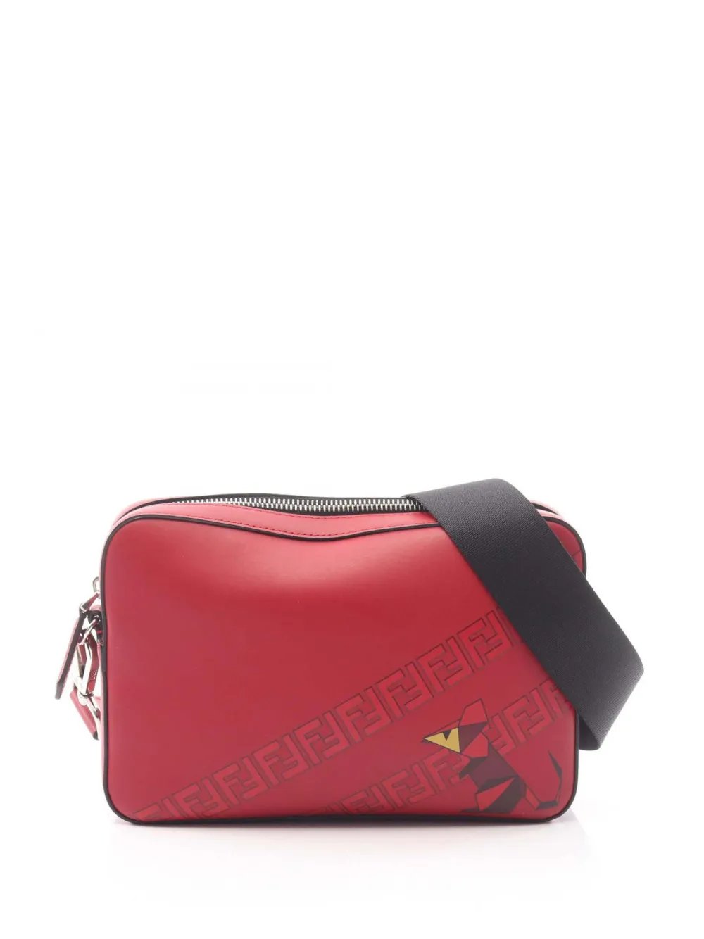 2010-2026 Leather Chinese New Year Diagonal Camera Bag crossbody bag