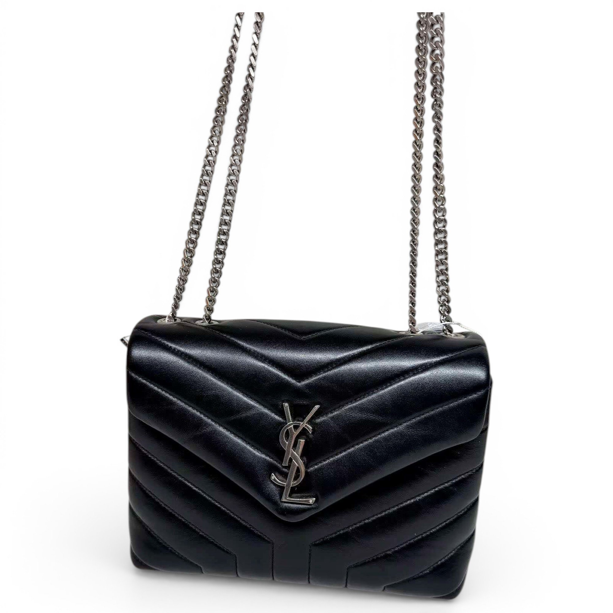 Loulou leather handbag