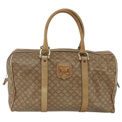 Celine Leather bowling bag