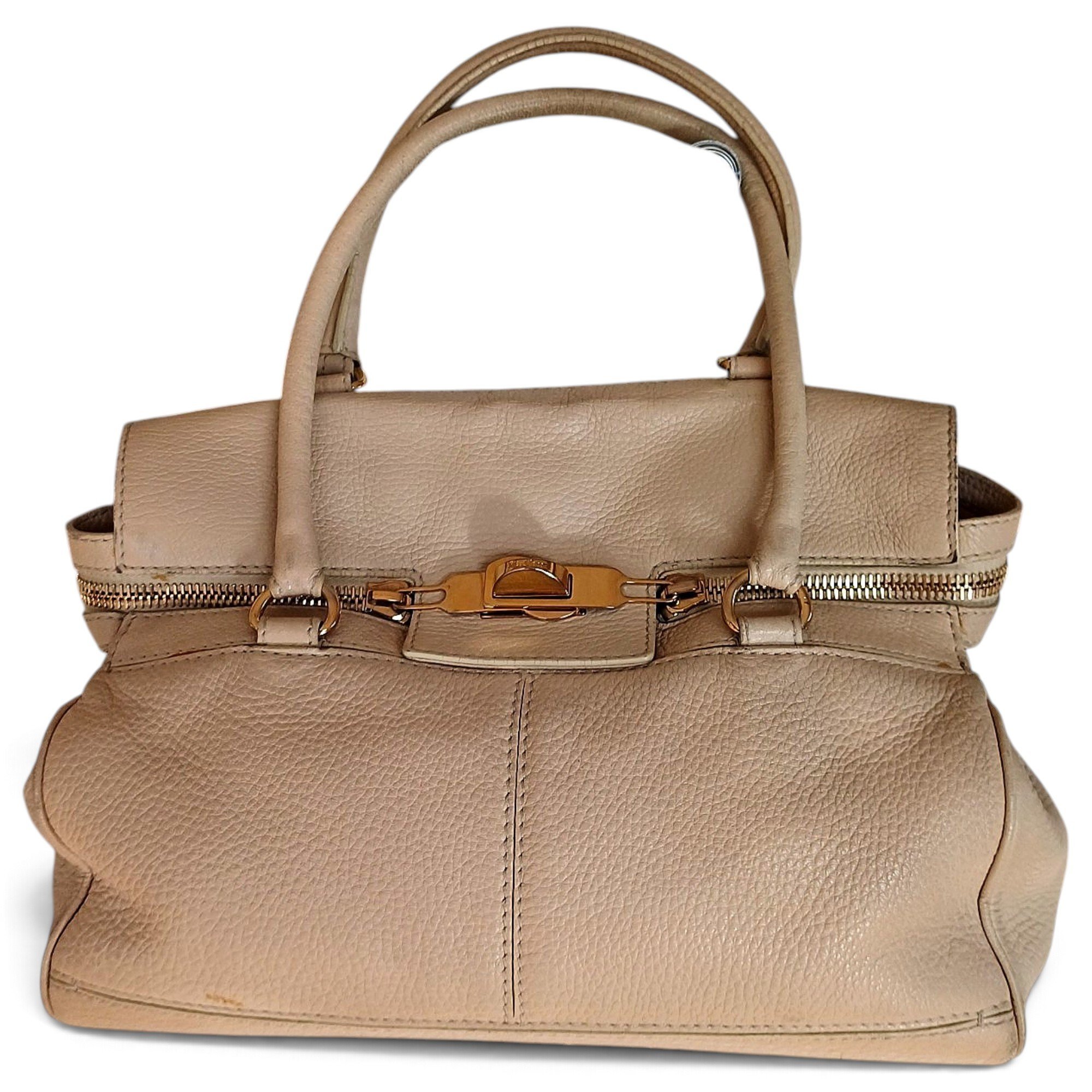 Leather handbag