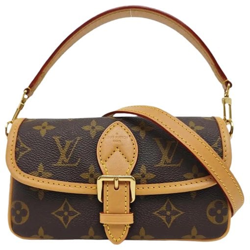 Louis Vuitton Diane leather crossbody bag