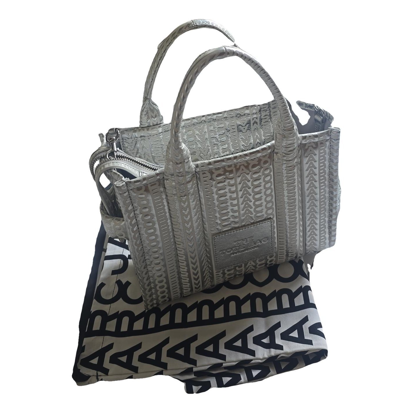 Leather tote