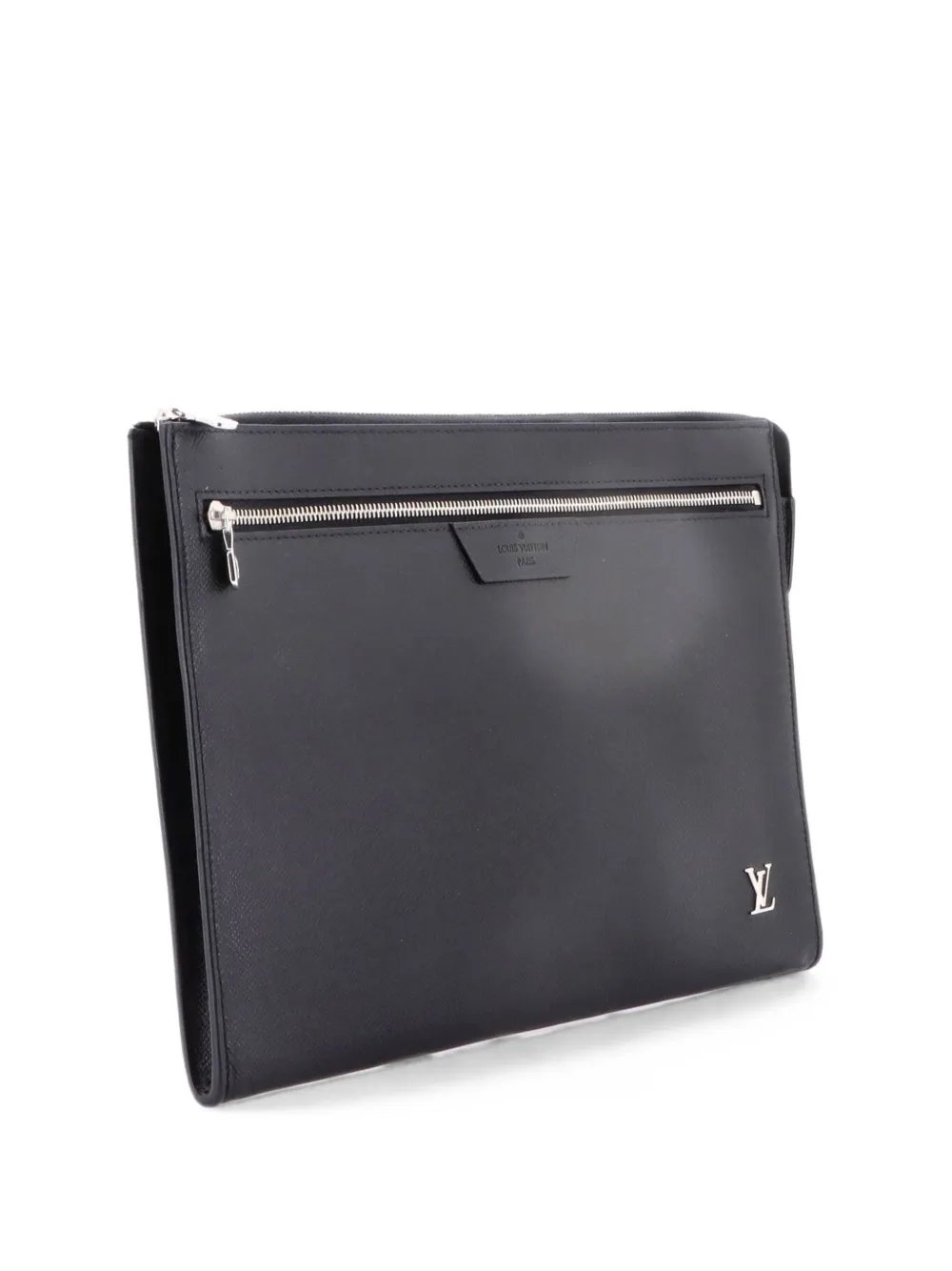 Zip Pochette Taiga Leather 24 Heures clutch bag