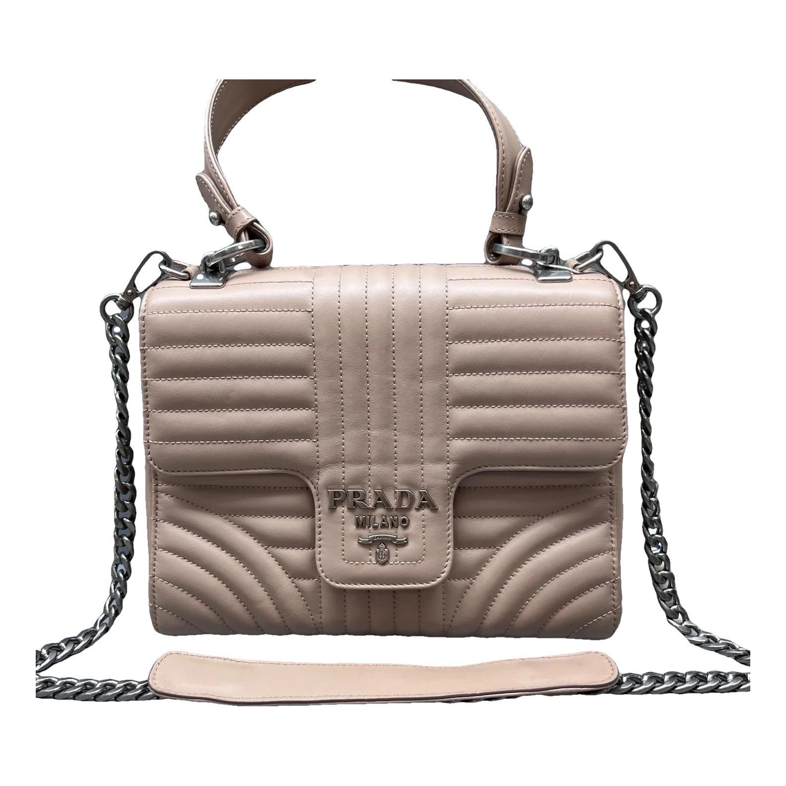Diagramme leather mini bag