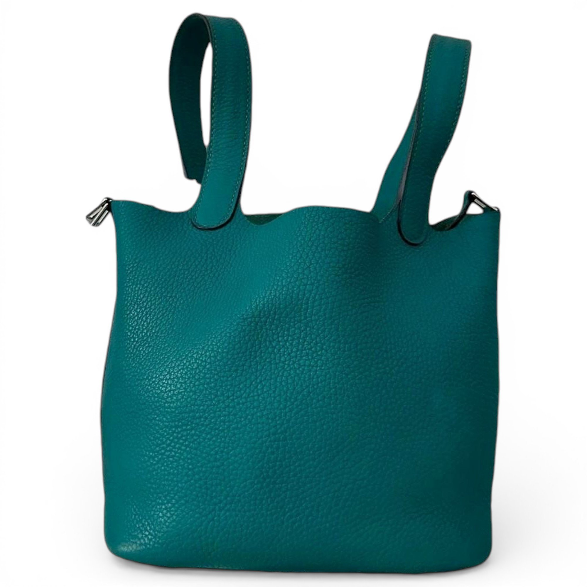 Picotin leather handbag