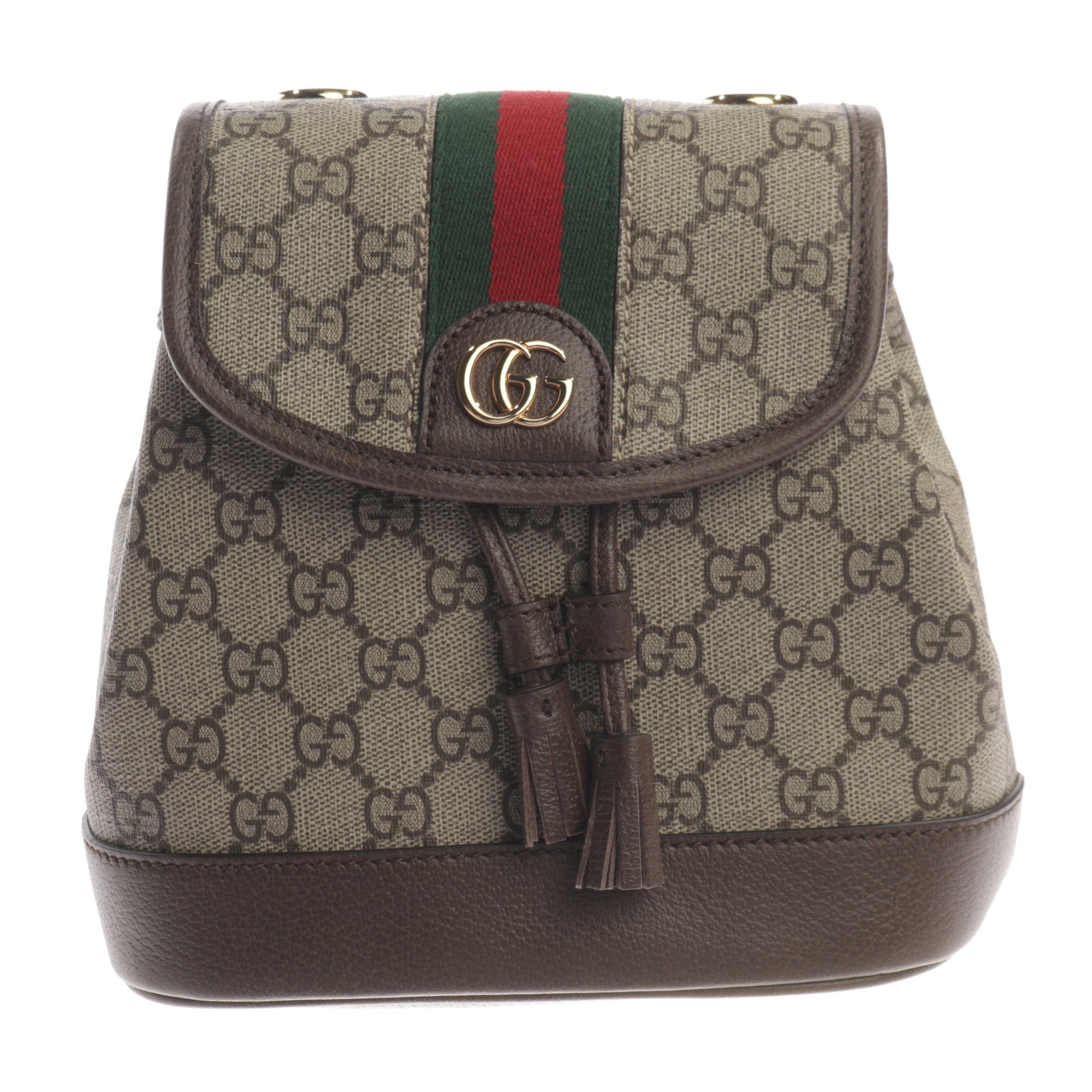 Leather backpack