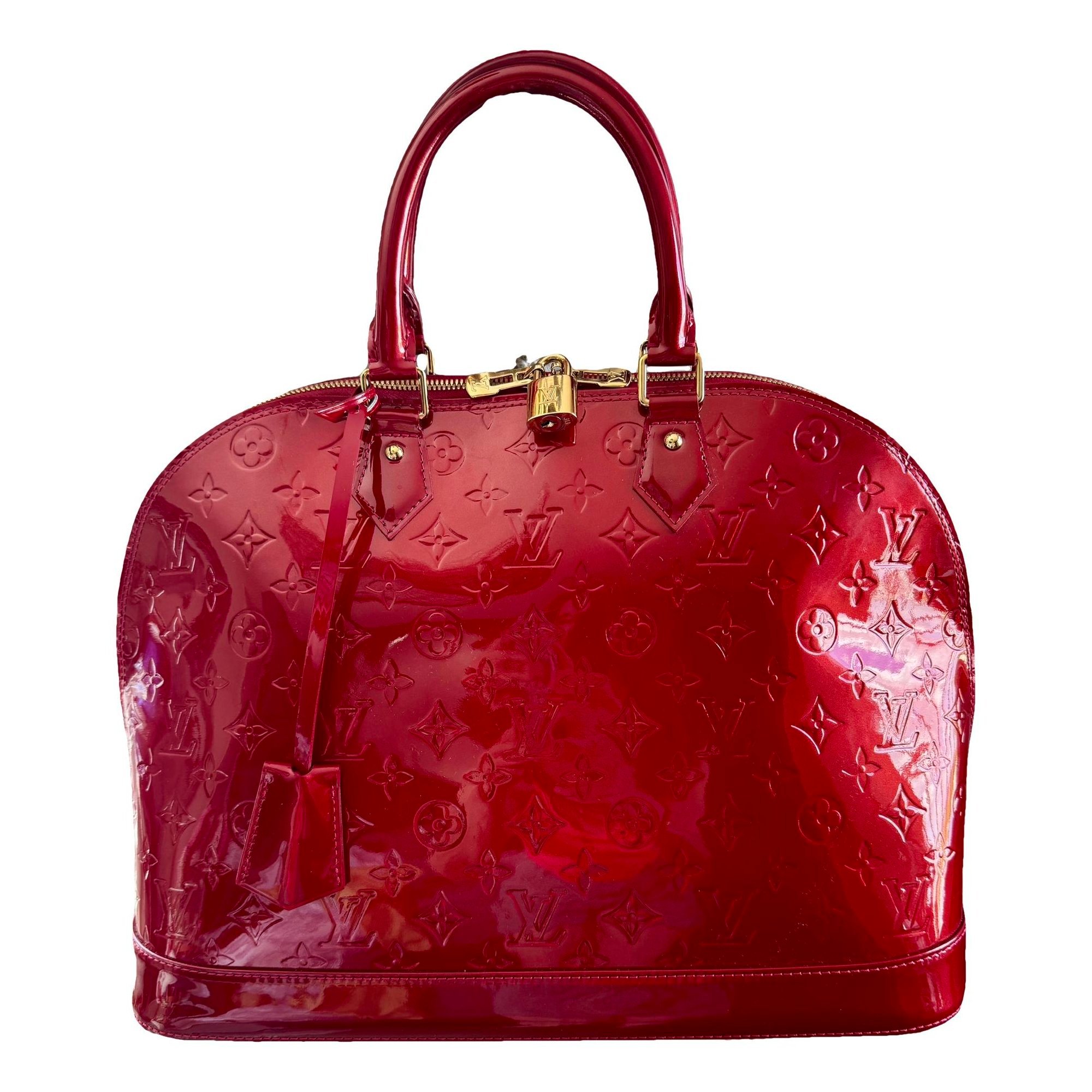 Alma patent leather handbag