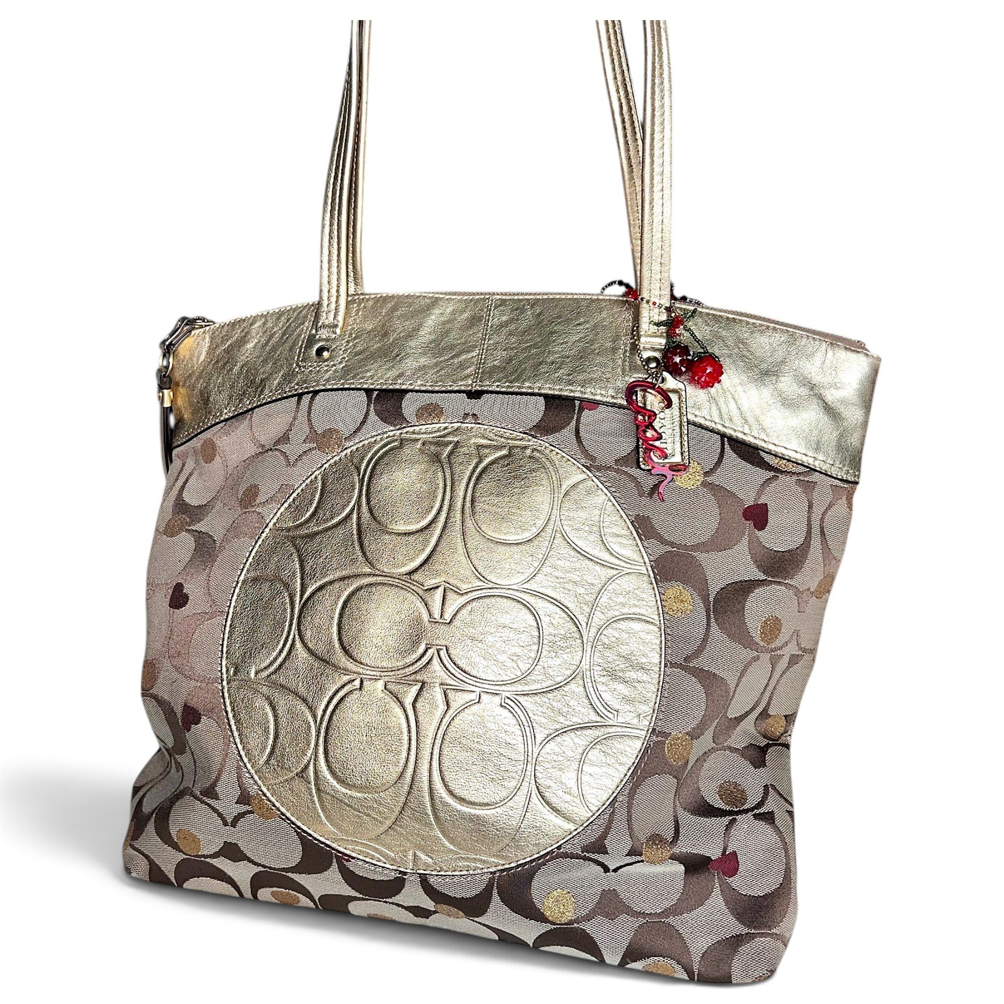 CITY ZIP TOTE leather tote