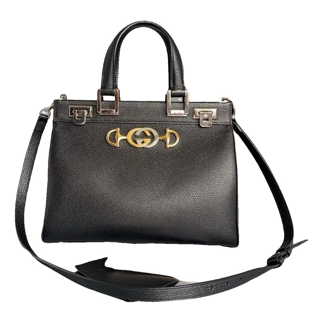 Zumi leather handbag