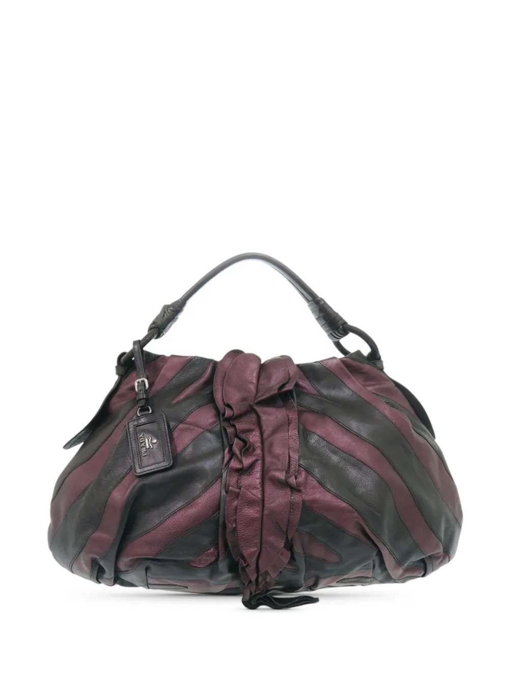 2010-2026 Nappa Mordore Ruffle hobo bag