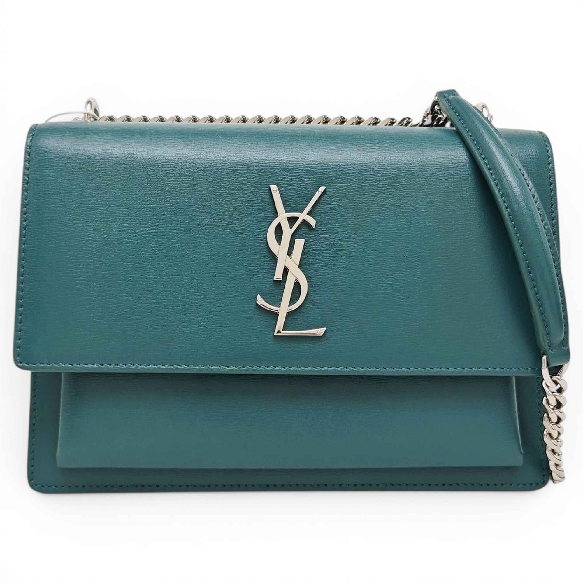 Sunset leather handbag