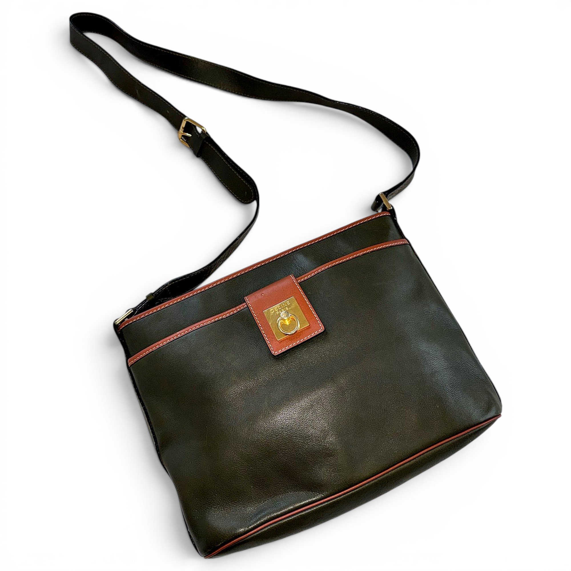 Leather handbag