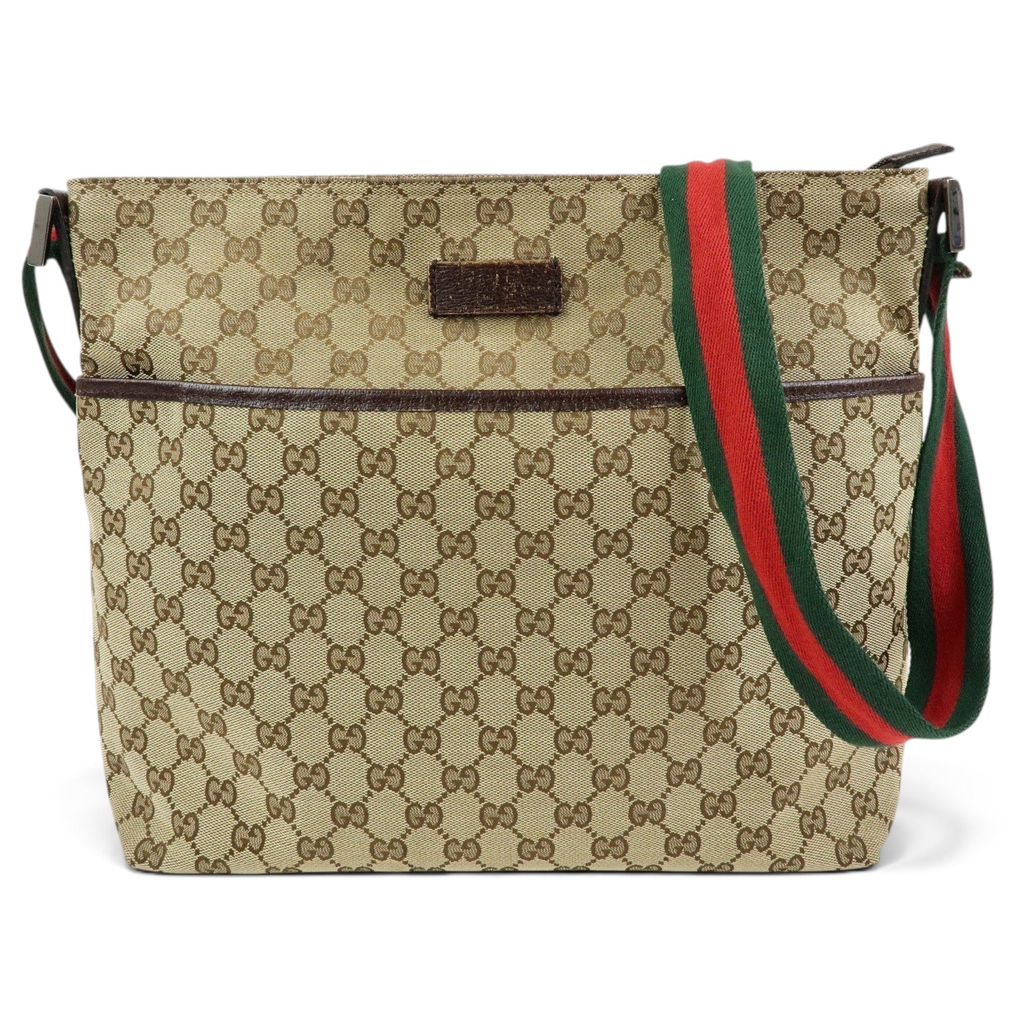 Leather crossbody bag