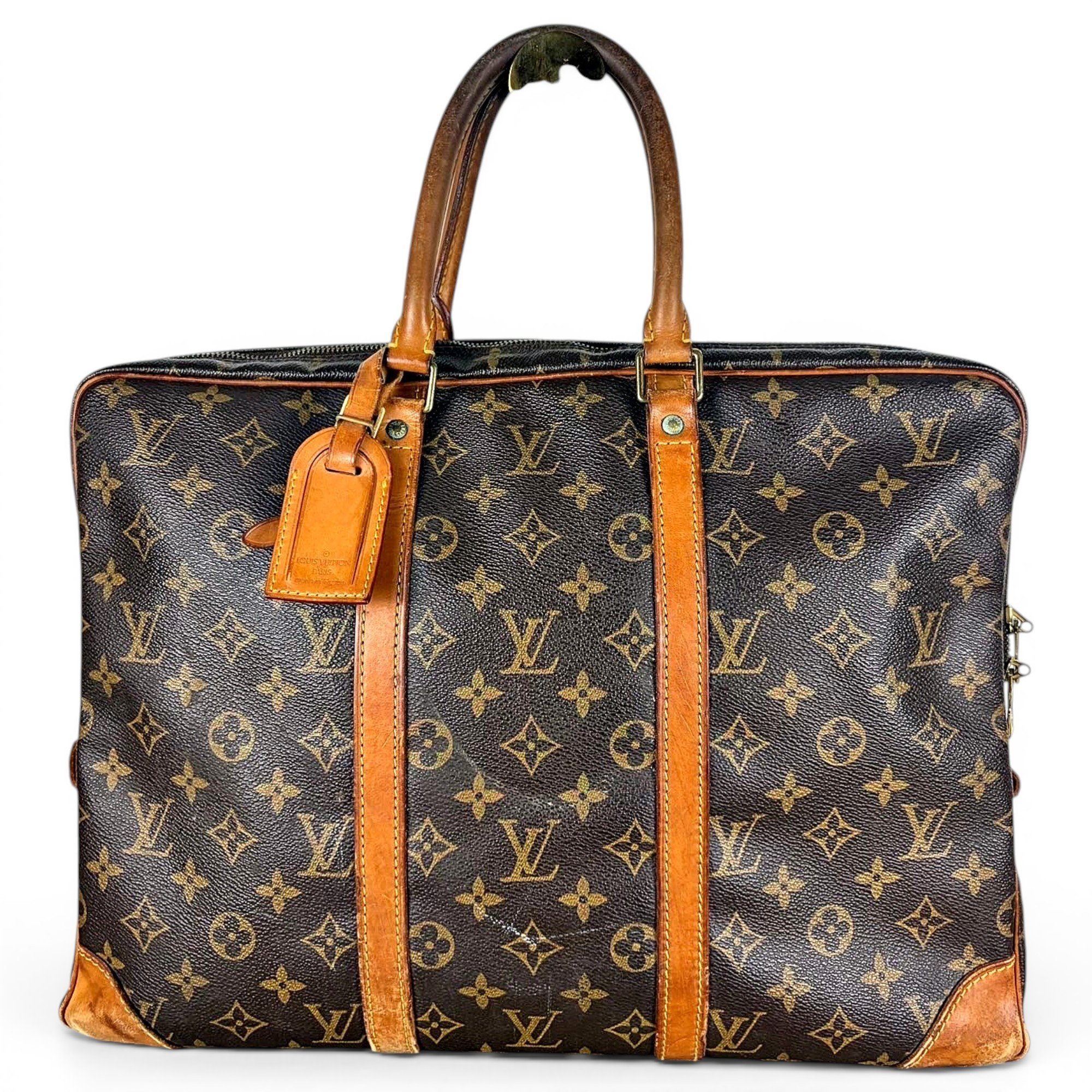 Leather handbag