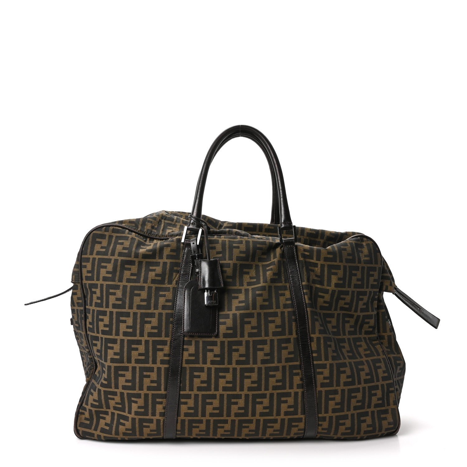 Fendi Zucca Duffle Bag Tobacco