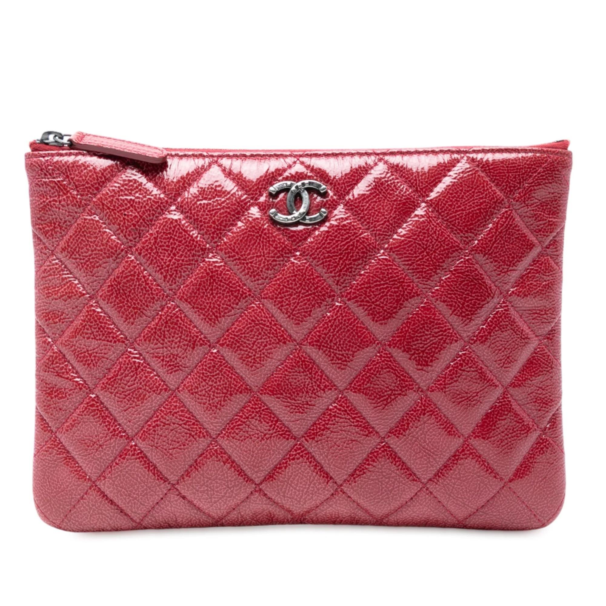 Chanel Patent leather clutch bag