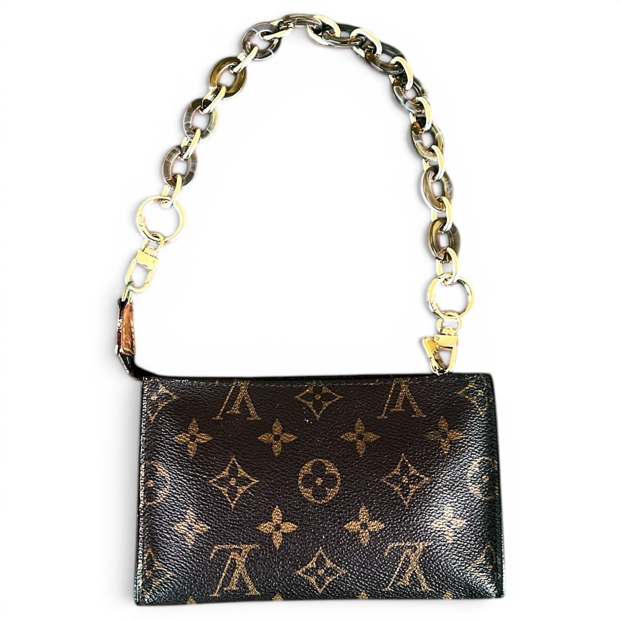 Pochette Accessoire leather handbag