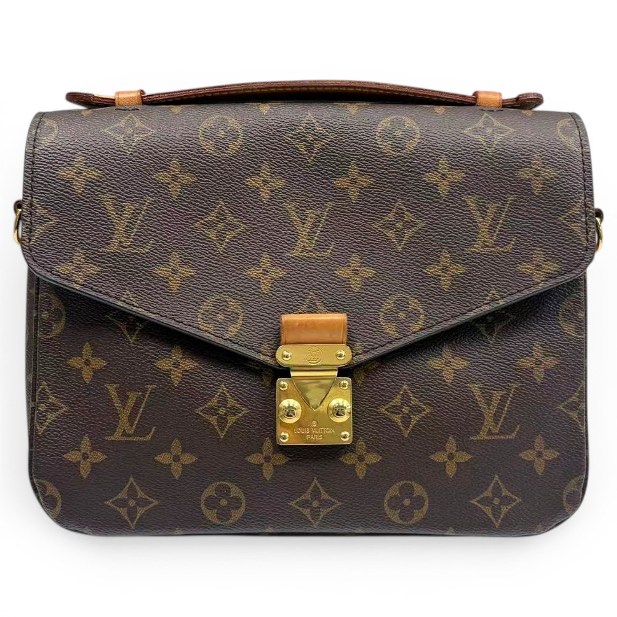 Metis leather handbag