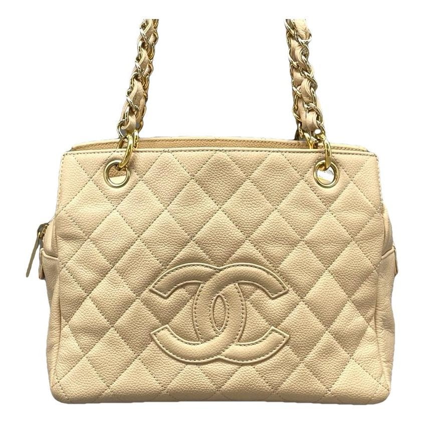 Petite Shopping Tote leather tote