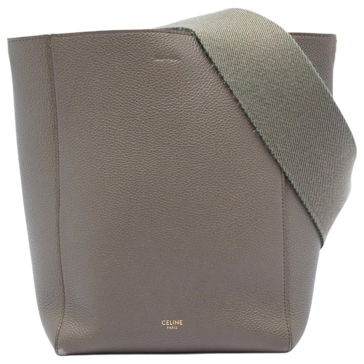 Seau Sangle leather tote