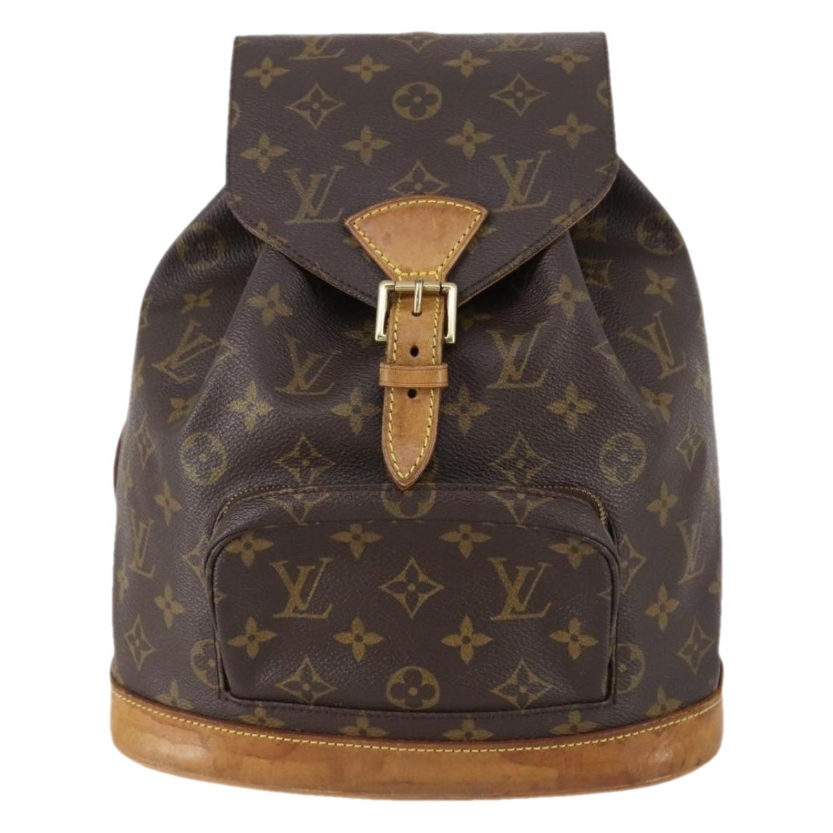 Montsouris leather backpack