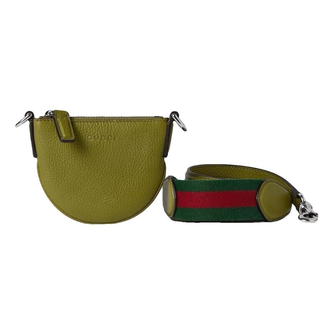 Leather crossbody bag