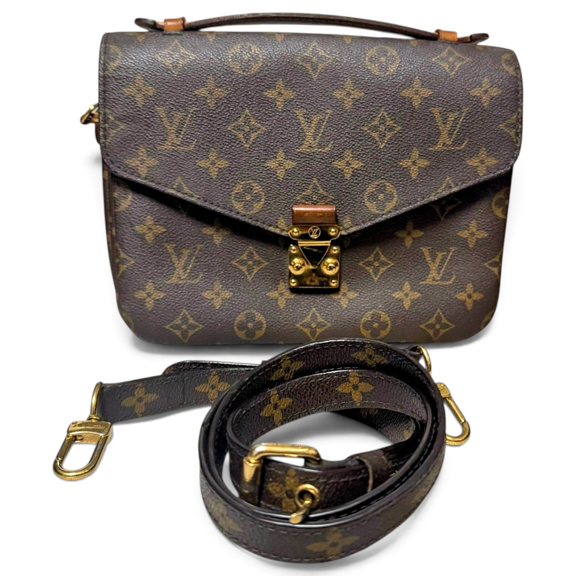 Metis leather crossbody bag