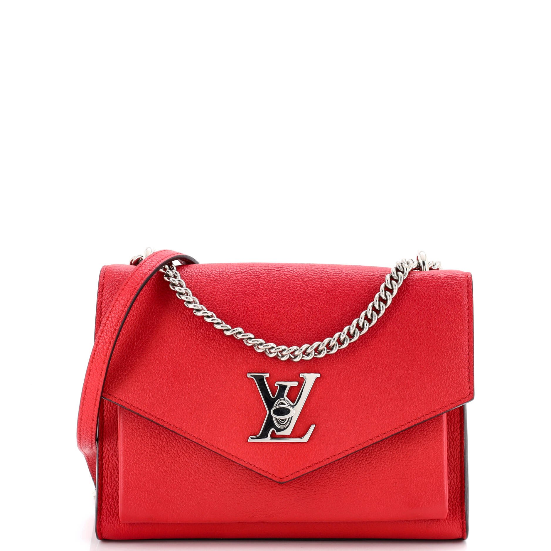 Louis Vuitton Mylockme Handbag Leather BB