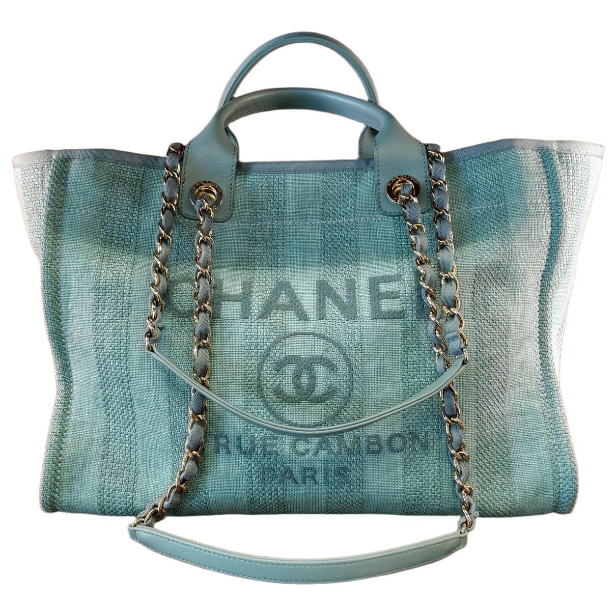 Deauville Chain cloth tote