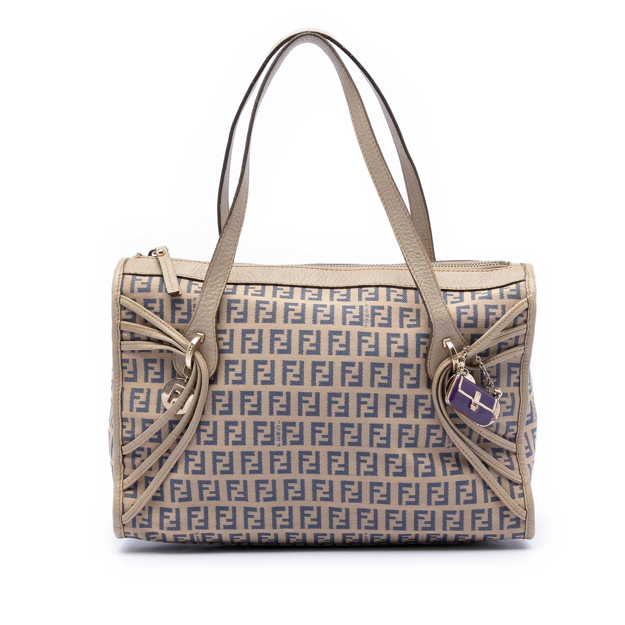 Leather tote