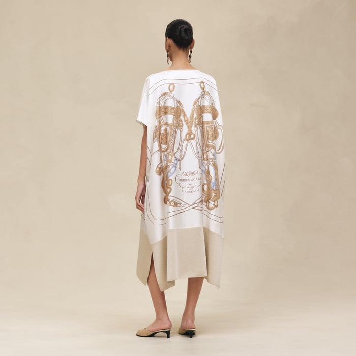 Blanc Nacre "Brides De Gala" Caftan