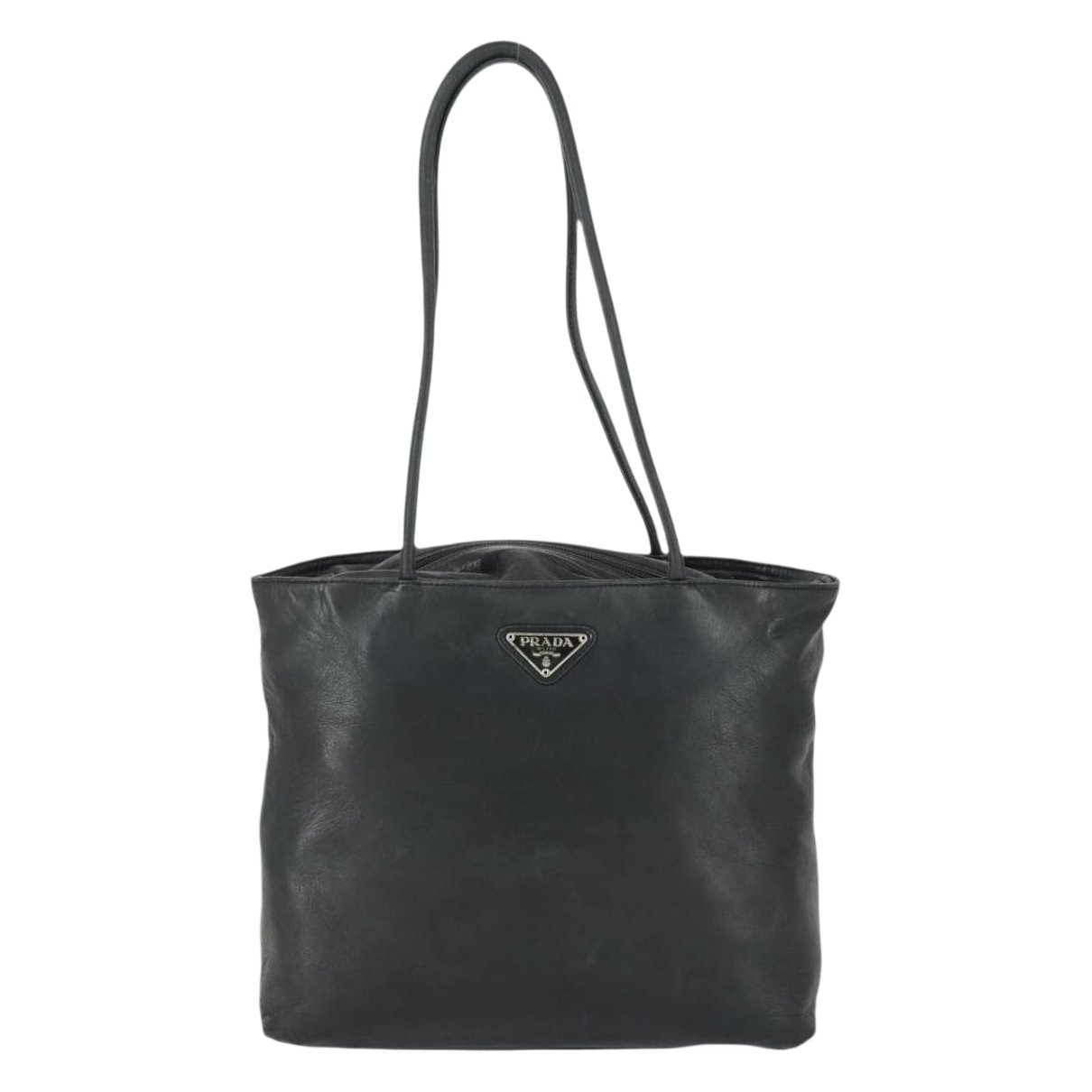 Leather tote