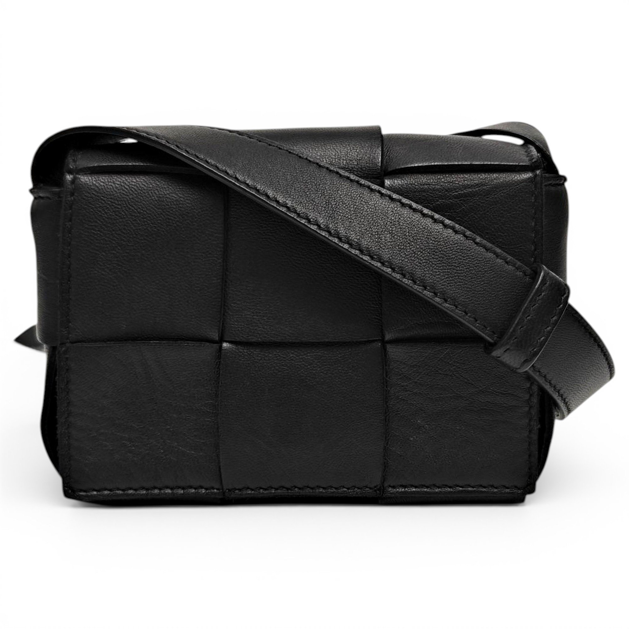 Brick Cassette leather handbag
